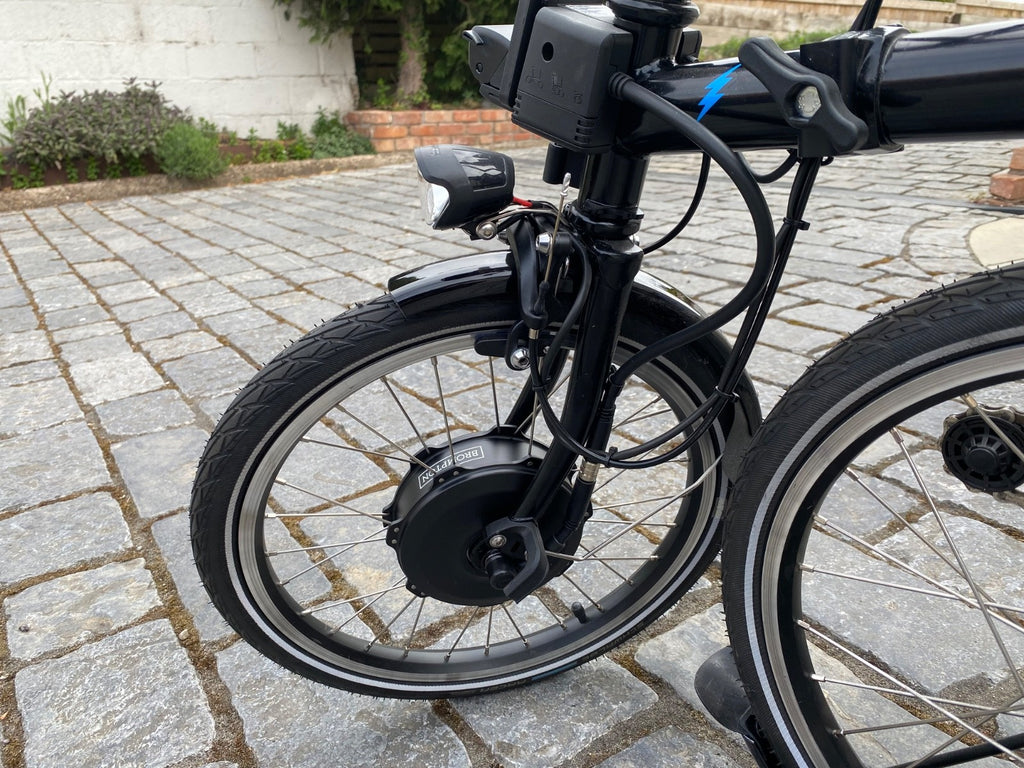 Brompton Electric C Line 6 Speed Folding Bike 2023 - Black - New RRP £2995