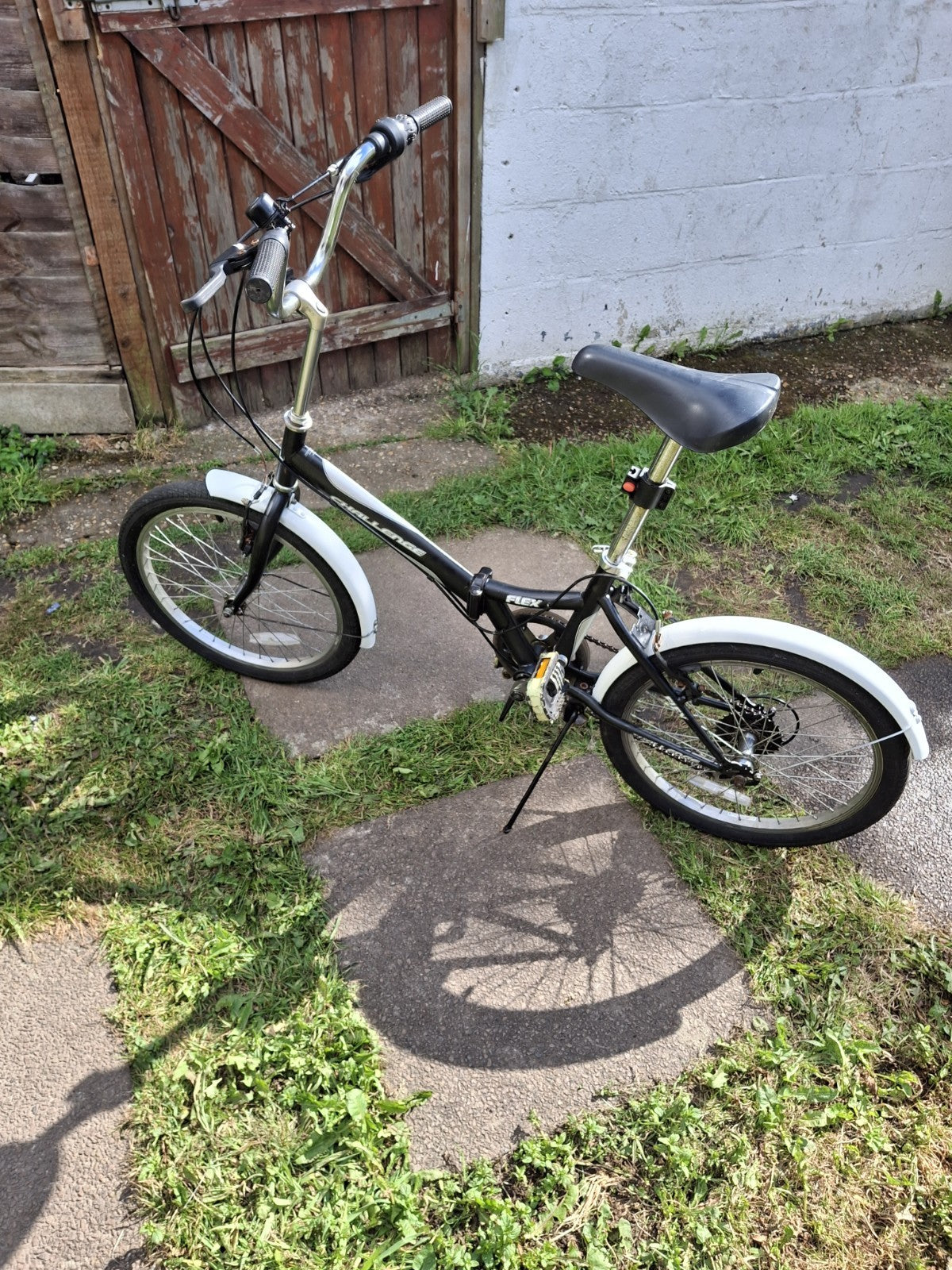 Challenge Flex Folding Bike Black, for Commuting and Camping