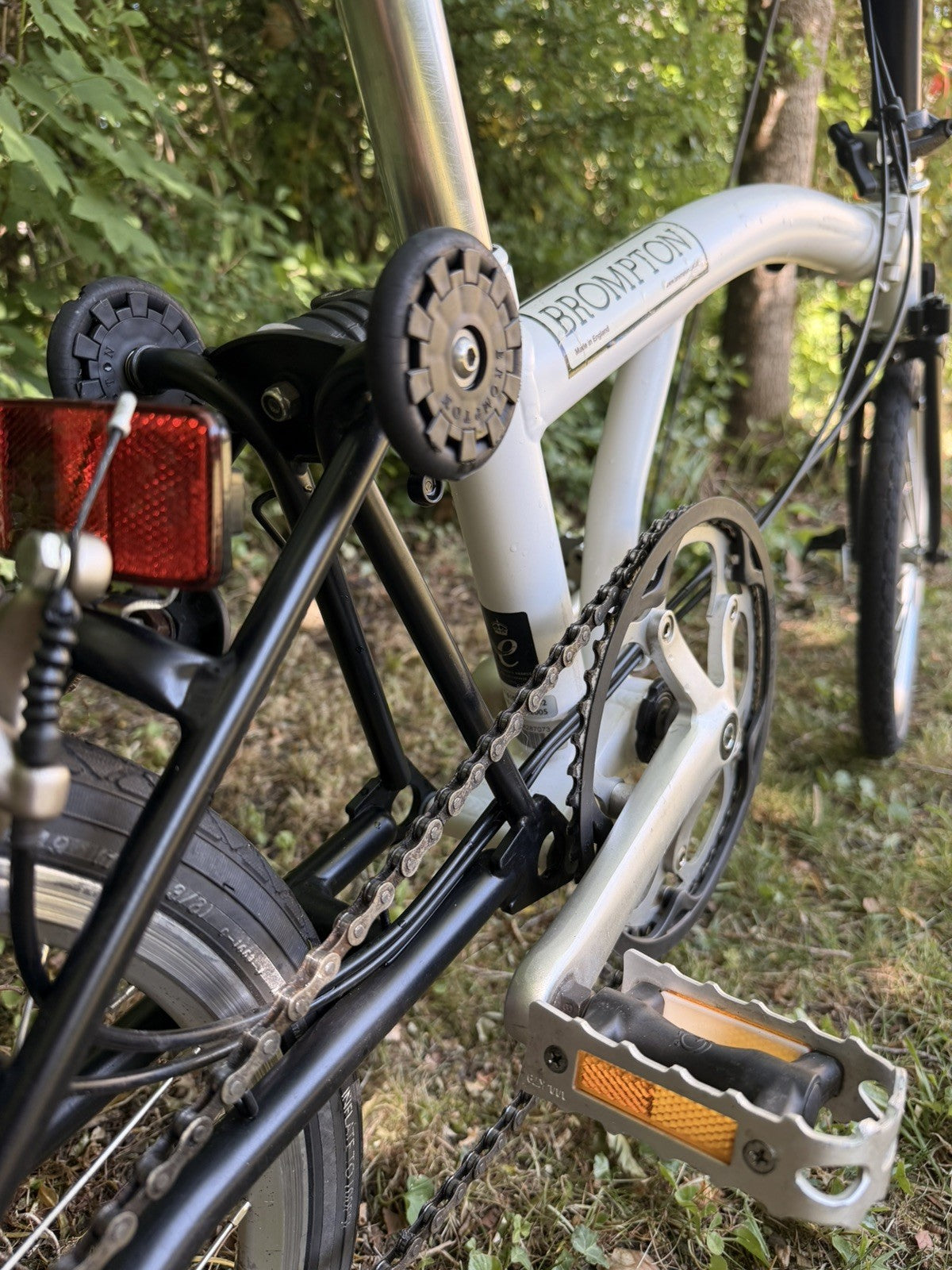 brompton folding bike 3 speed