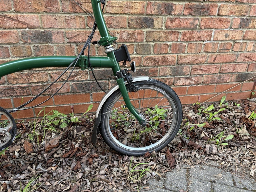 Brompton C Line 6-Speed 2017 Racing Green Folding Bike