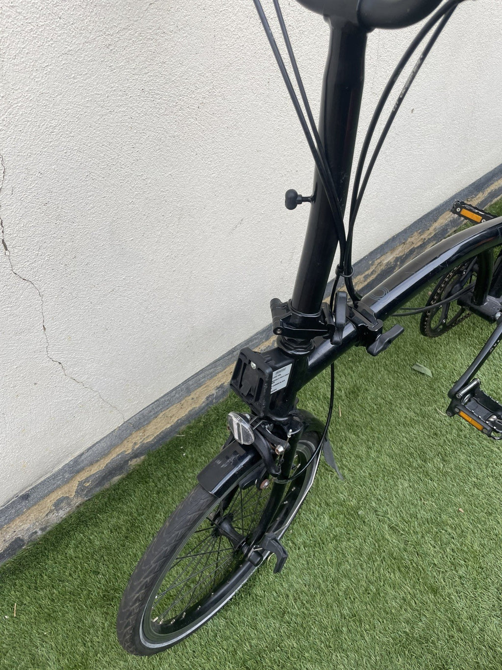 Brompton C Line M6L Black Edition Roller Rack 6‑Speed