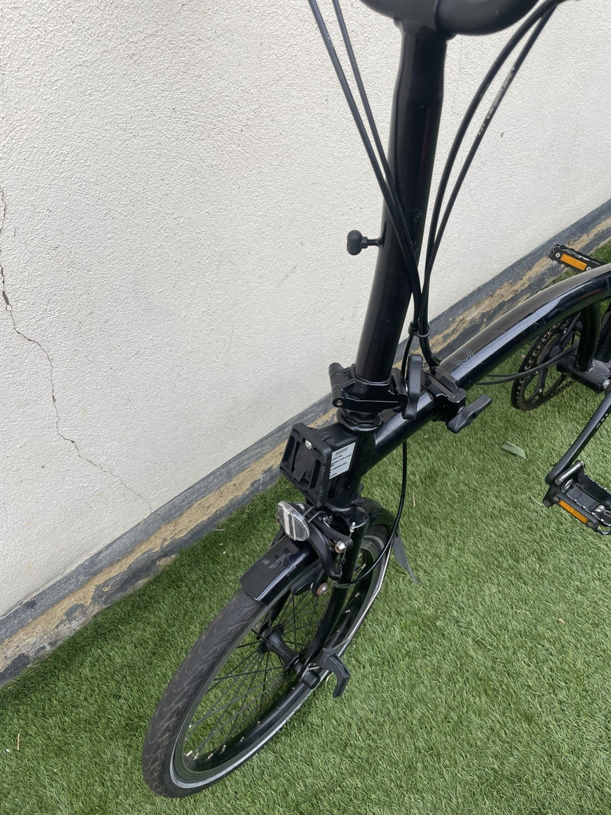 Brompton C Line M6L Black Edition Roller Rack 6‑Speed