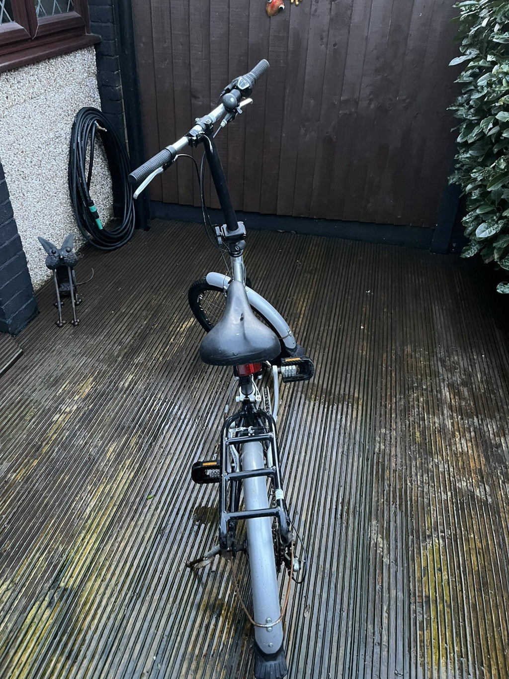 apollo transition folding bike 6 revoshift gears 20inch wheels adults unisex