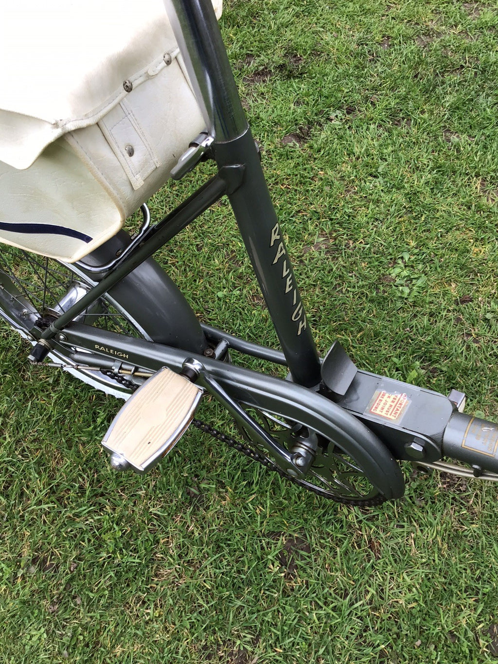 RALEIGH RSW COMPACT FOLDING BICYCLE Unrestored Original Exceptional condition.