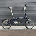 Brompton M3L 3 speed Tempest Blue Superb Condition