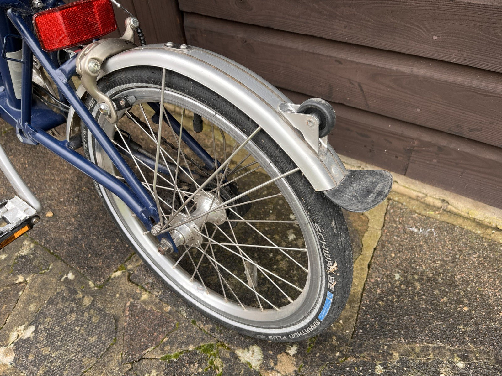 Brompton ML2 Folding Bike Navy Blue 2 Speed, 2017 Model