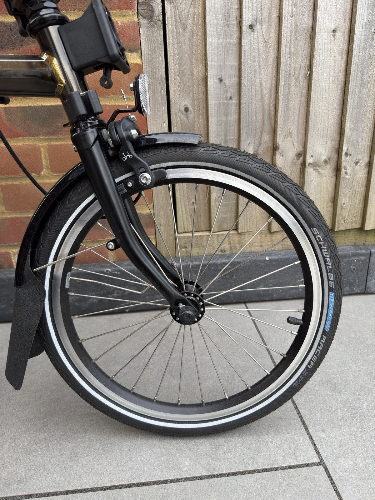 Brompton C Line 2 Speed Mid Handle Bar 2025 In Clear Lacquer Excellent Condition