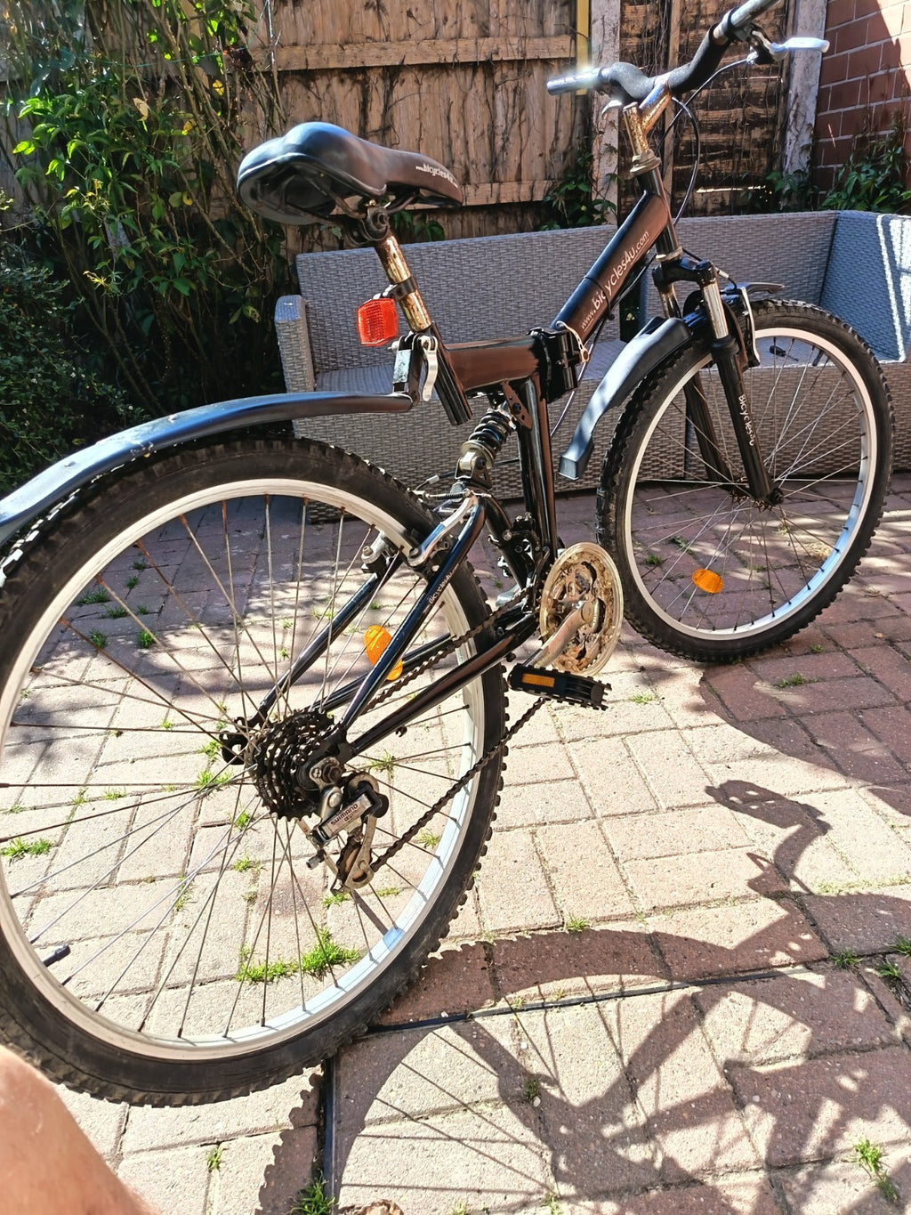 Folding Mountain Bike Spares or Repairs.