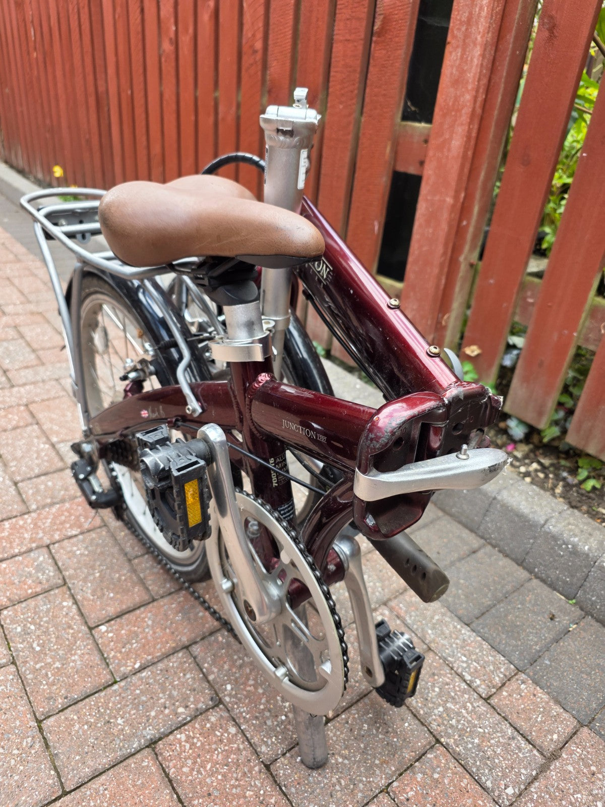 bickerton junction 1707 folding bike used