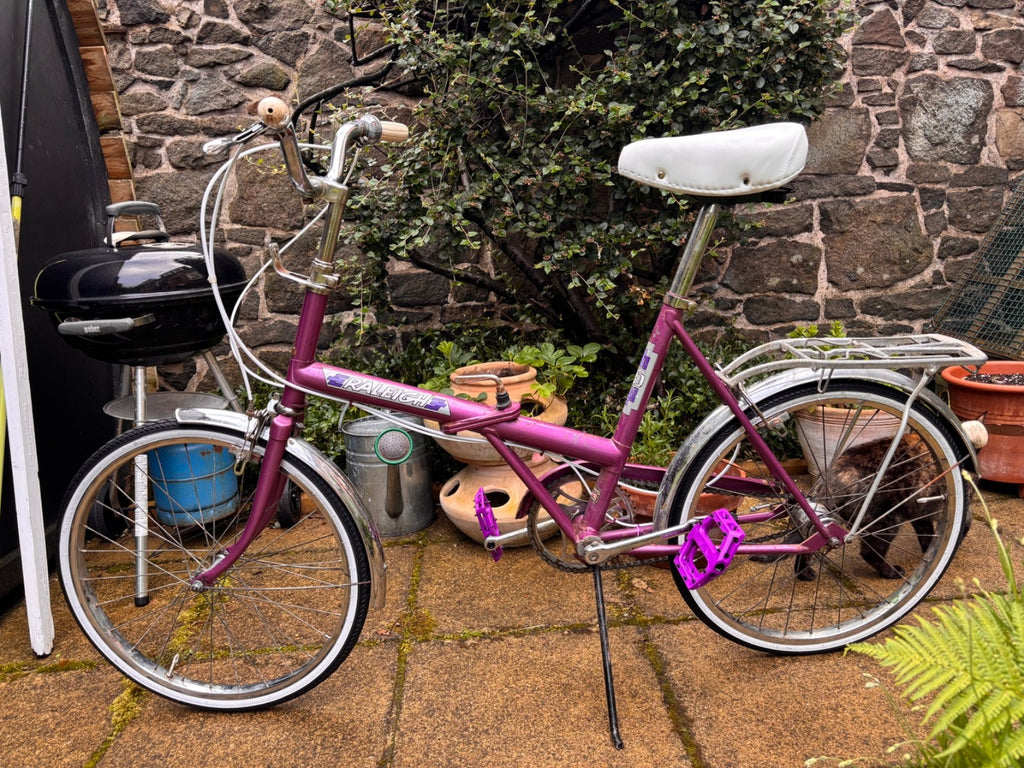 Vintage Classic Raleigh Stowaway Folding Bike –  Ready to Ride