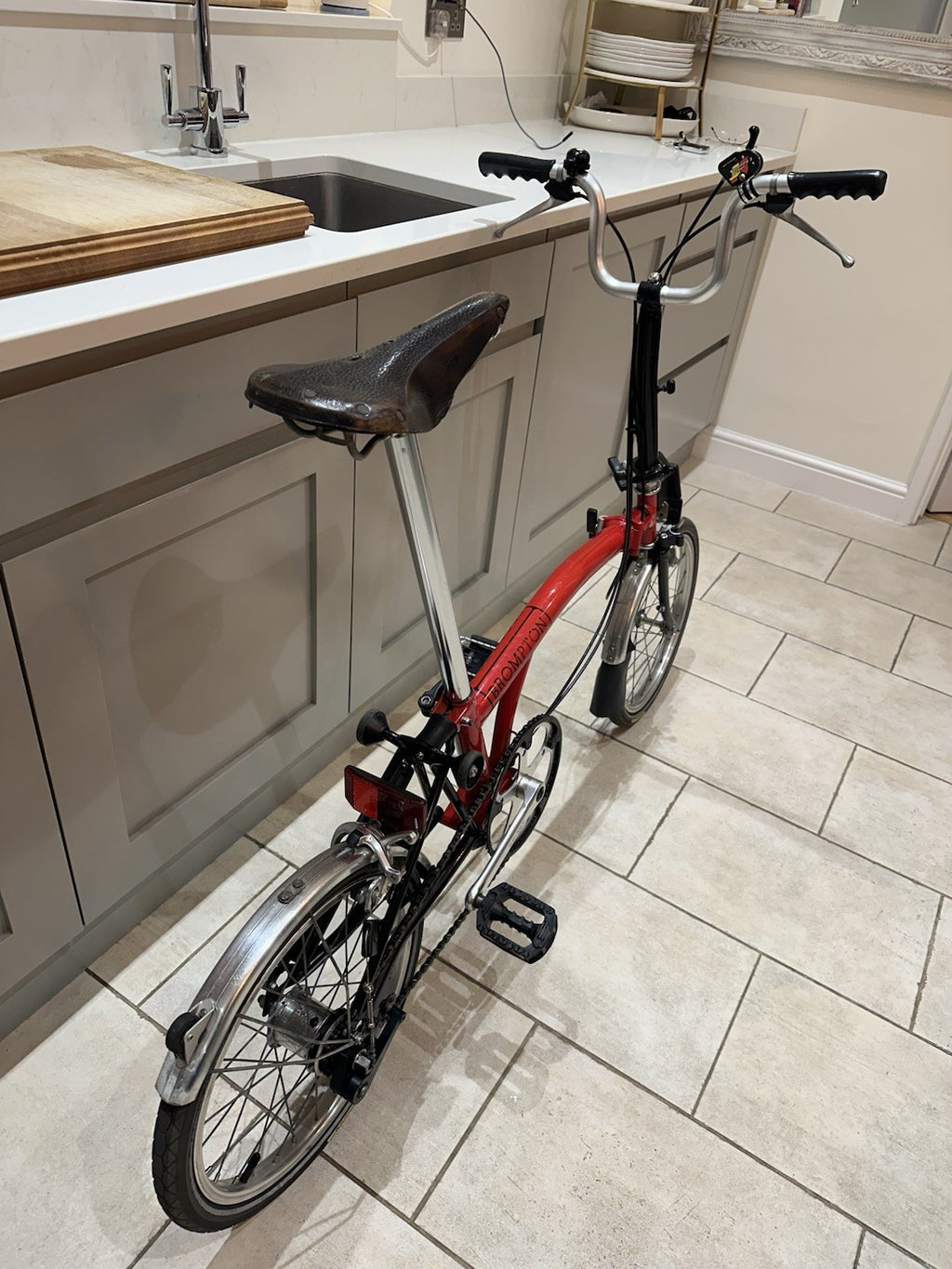 Brompton MK2 L3 1989/90 3 Speed Outstanding Original Condition with Extras