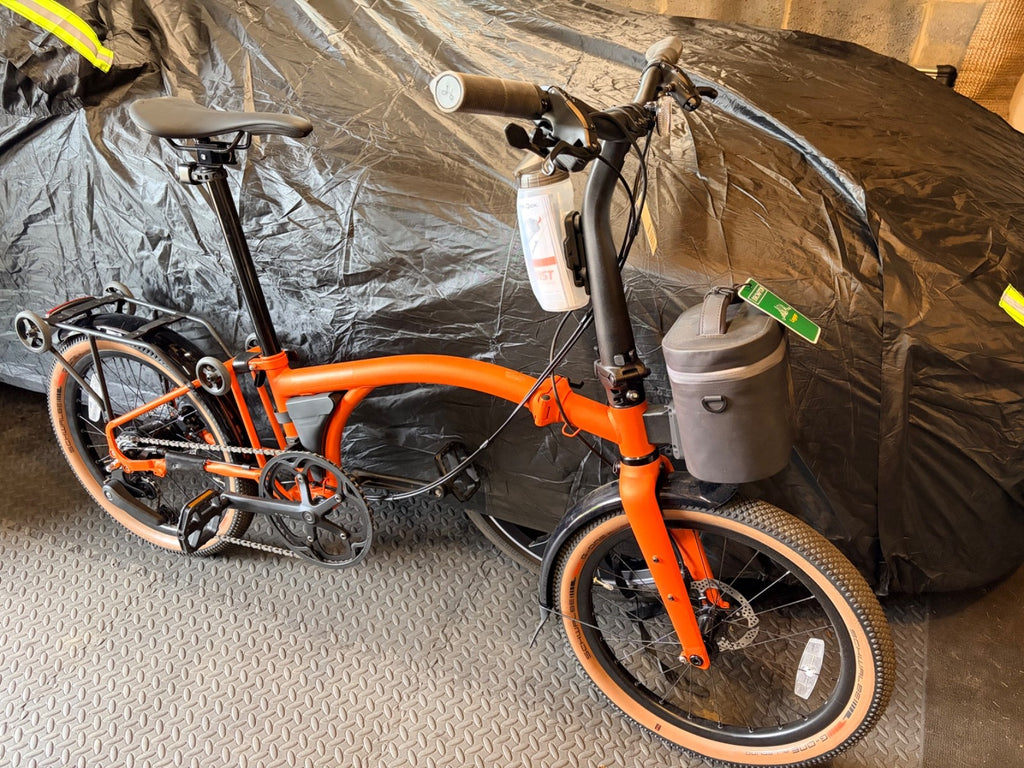 Brompton G-Line Folding Bike Sml Adventure Orange **Unridden**