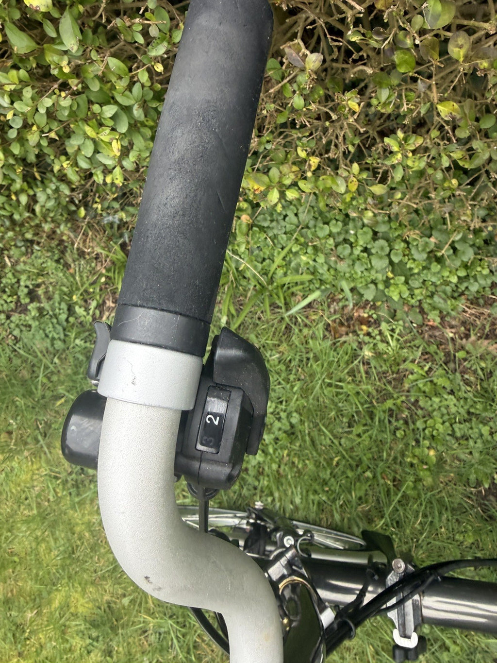 2017 Brompton M3R Folding Bike, Raw Lacquer, Brooks B17 Saddle, Dynamo Hub Light