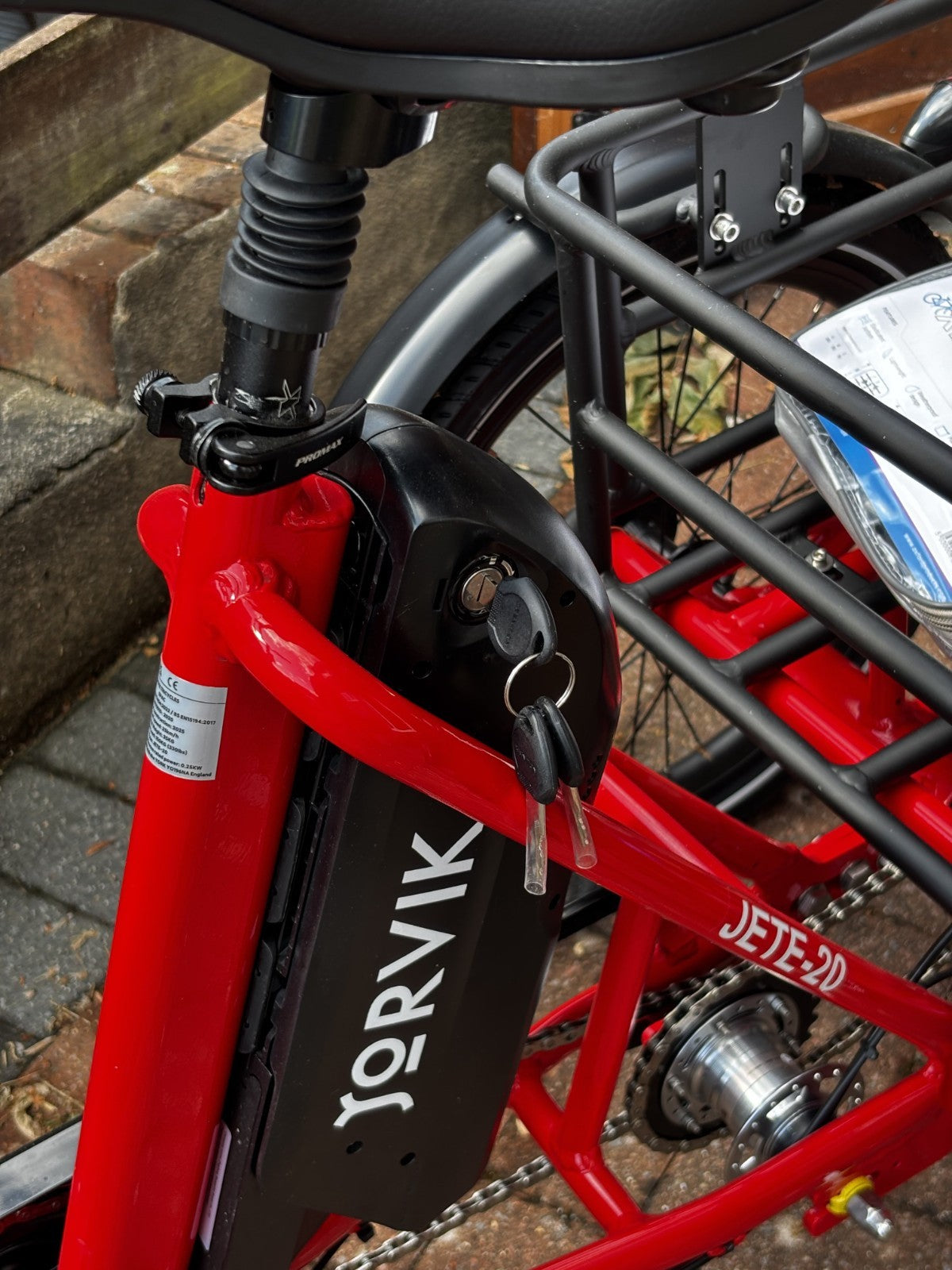 Jorvik Elite Electric Folding Tricycle JET-E20
