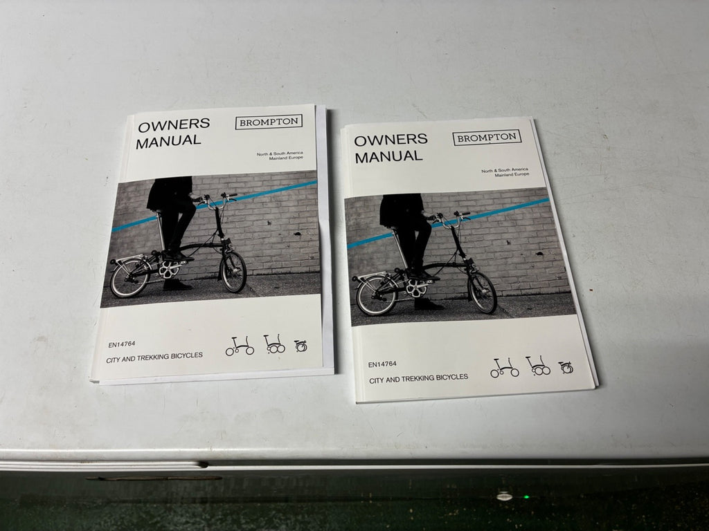 Two brompton folding bike's