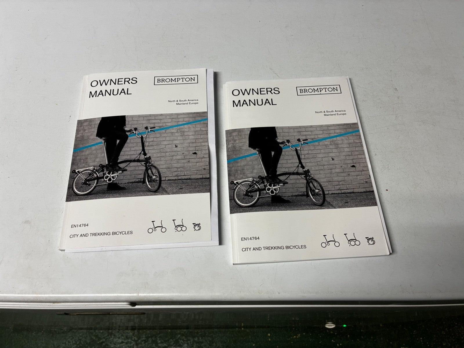 Two brompton folding bike's