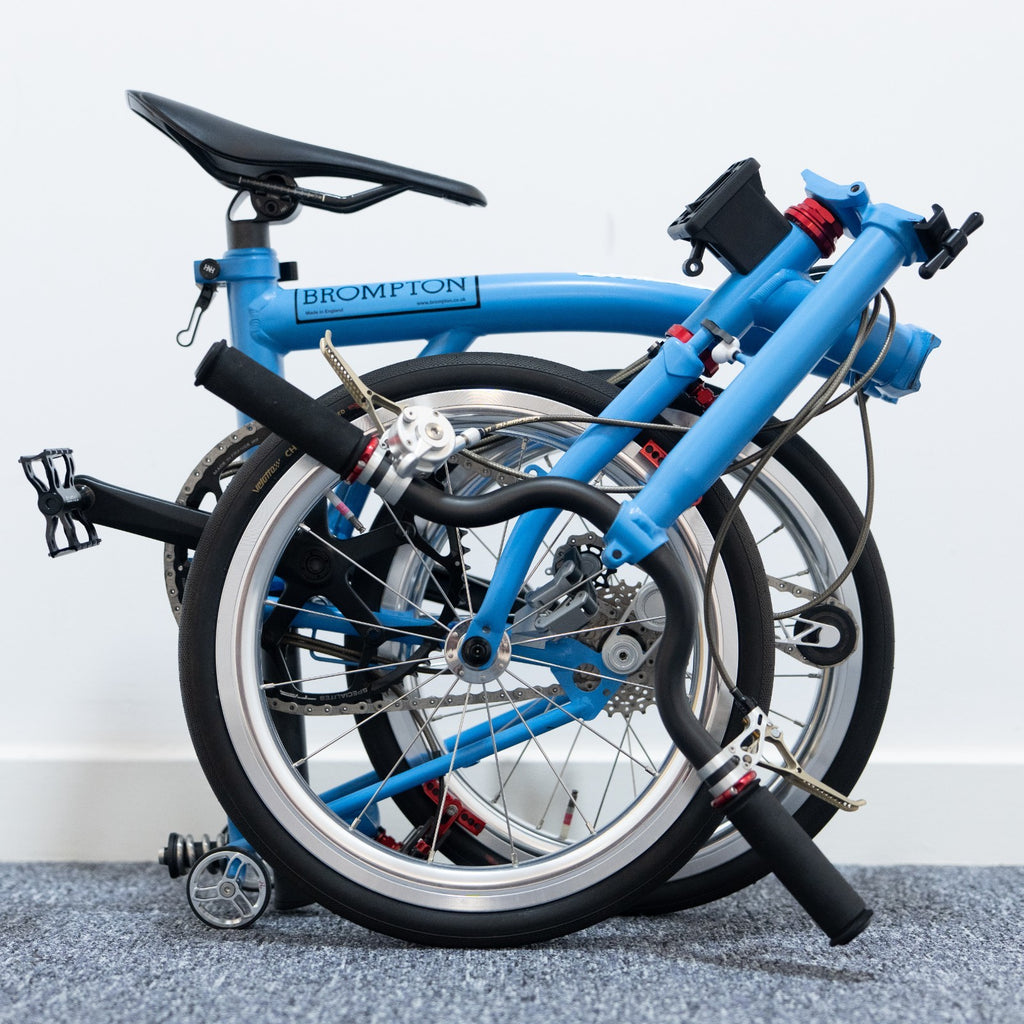 Brompton 11-26T 6 speed M bar 8.7kg Carbon Extralite H&H Ti Parts Workshop Rapha