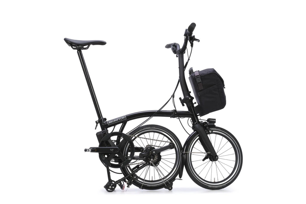 Brompton Ele ctric P Line 2026 4 Speed folding bike Matt Black M bar, New System