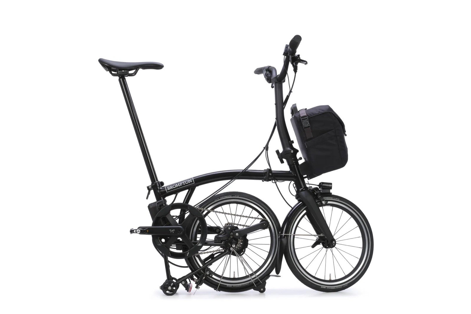 Brompton Ele ctric P Line 2026 4 Speed folding bike Matt Black M bar, New System