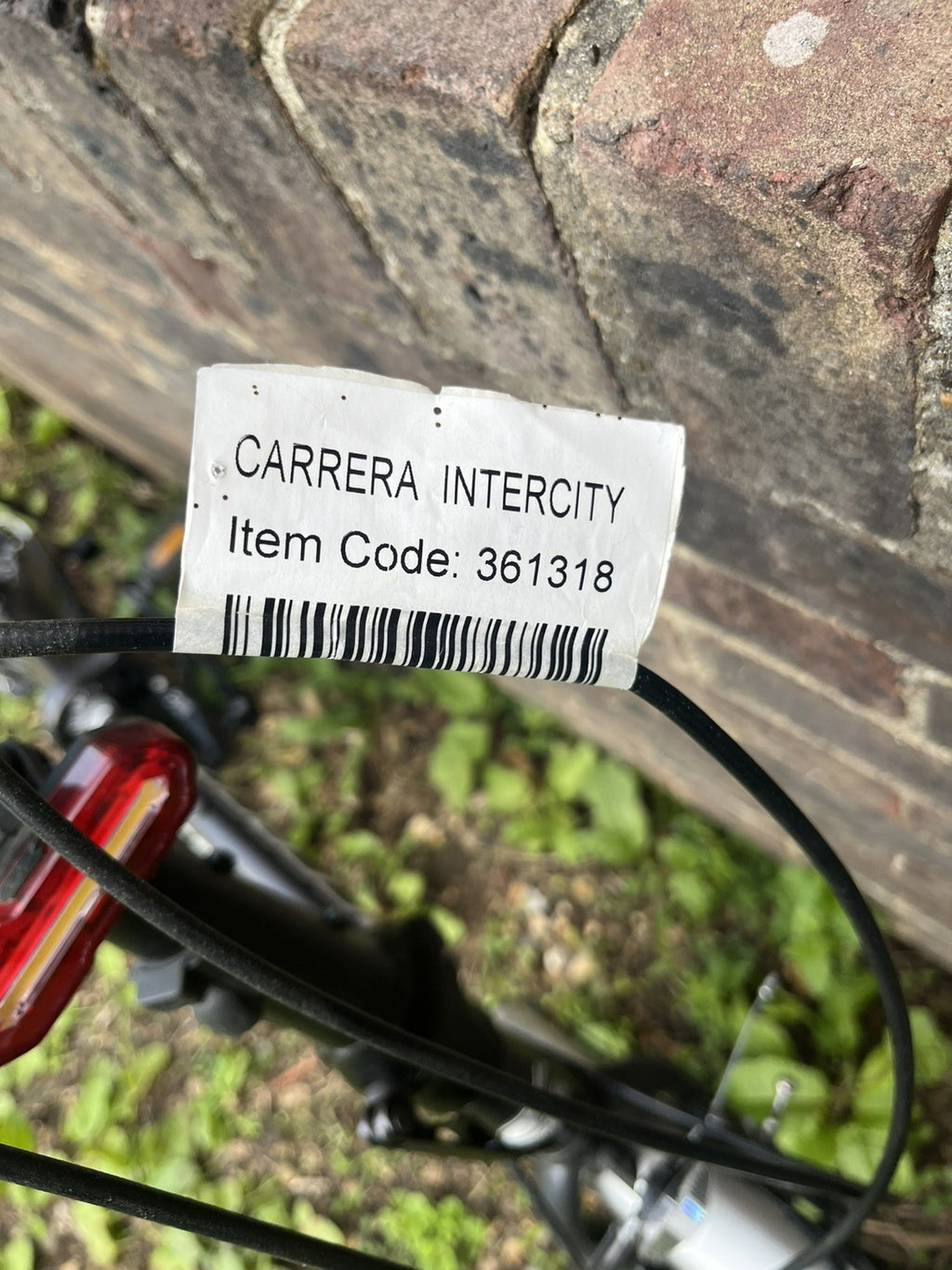 Carrera Intercity 8-Speed 20'' Folding Bike Wheels Black