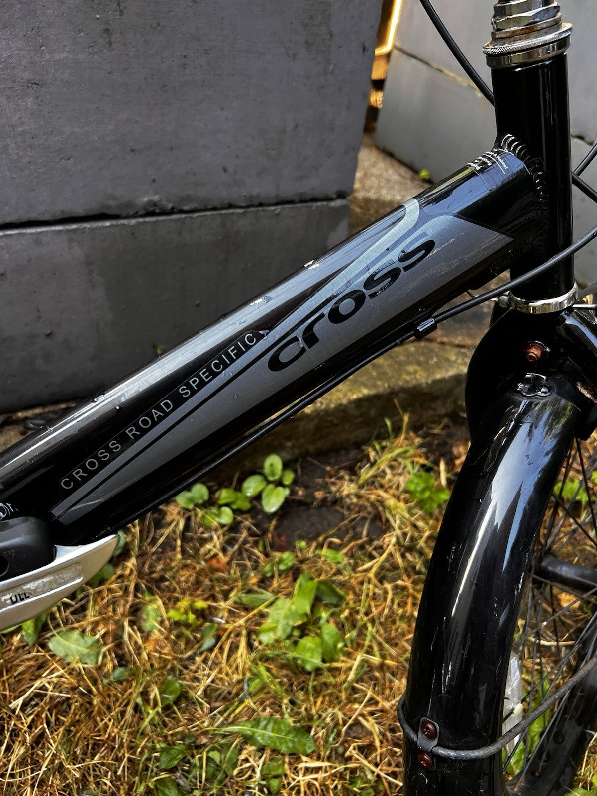Cross 20” Folding Bike Shimano 7 Speed Adult Bicycle Black Foldable