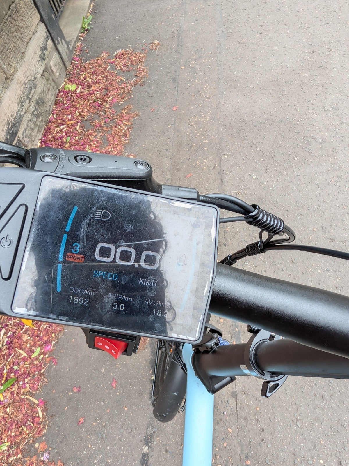 ADO AIR 20 Pro Bike Folding for Adults Bafang Motor Belt Drive Blue