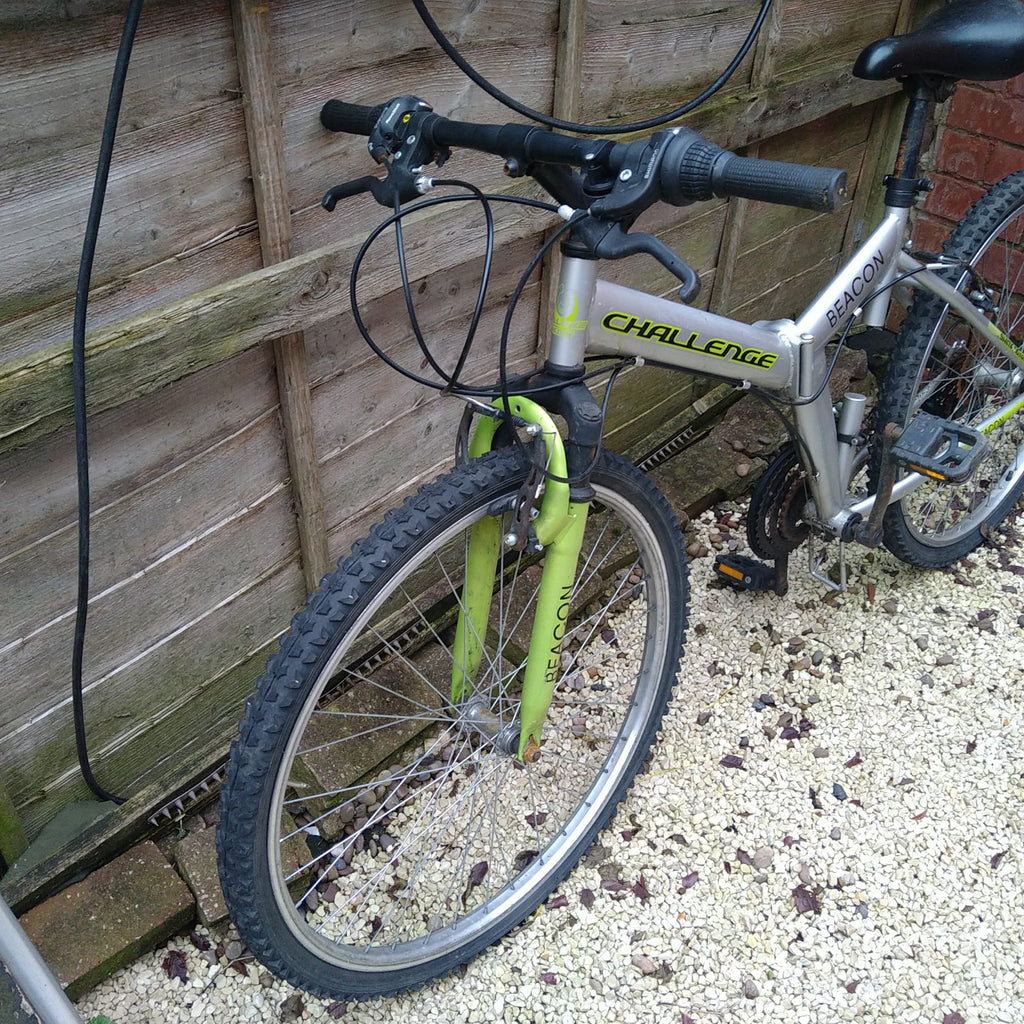 Challenge Beacon 26 inch Wheel Size Mens Mountain Folding Bike