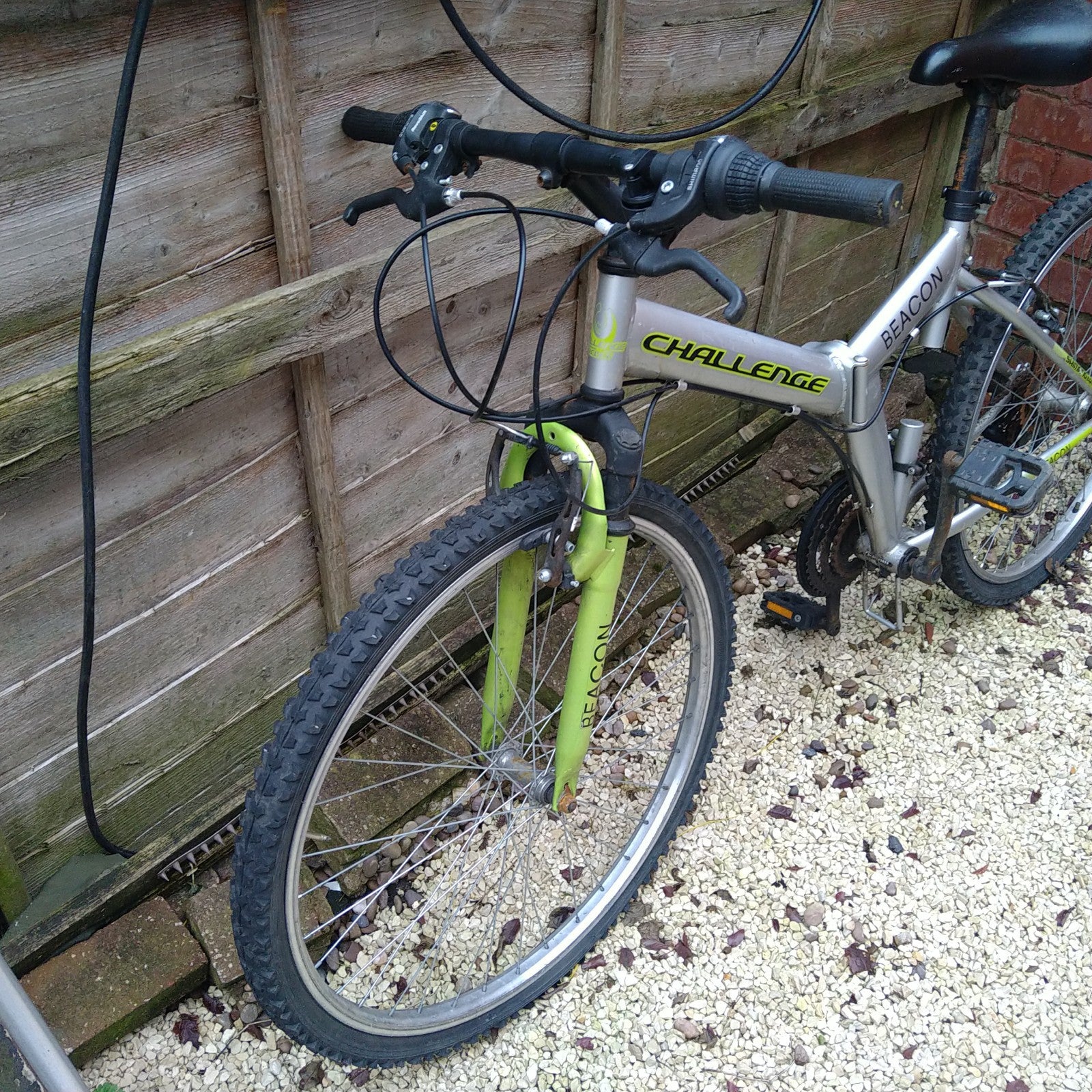 Challenge Beacon 26 inch Wheel Size Mens Mountain Folding Bike