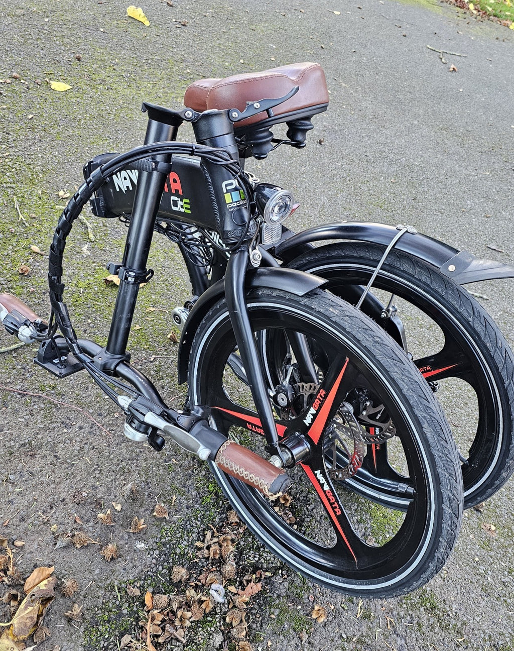 possible delivery Pedibal Navigata Cite Folding  Bike with  throttle