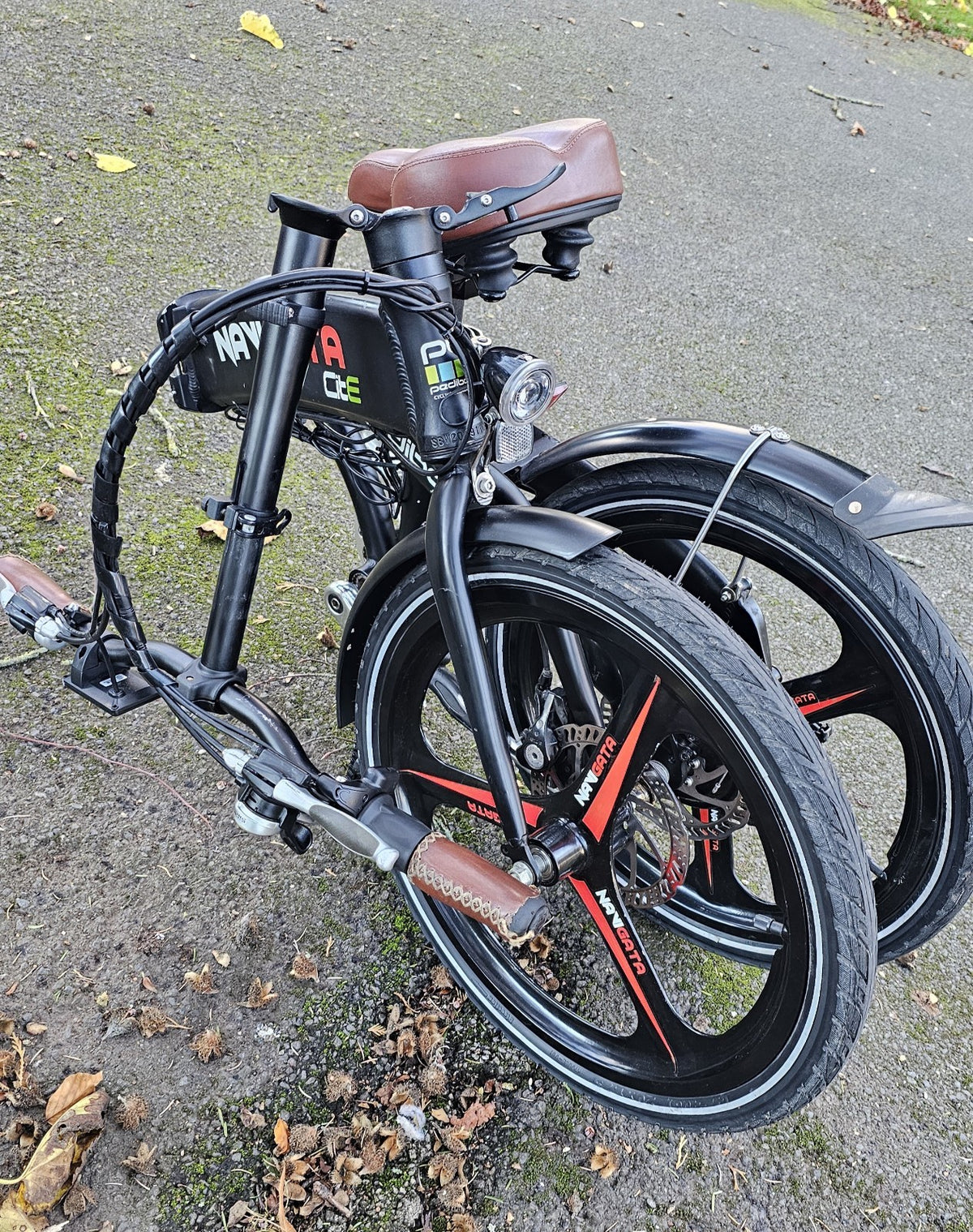 possible delivery Pedibal Navigata Cite Folding  Bike with  throttle