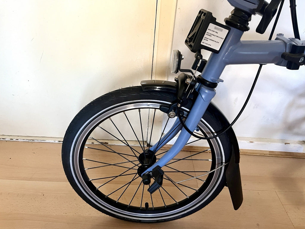 Brompton C Line Explore 2024 6-speed in Cloud Blue - Barely Used!