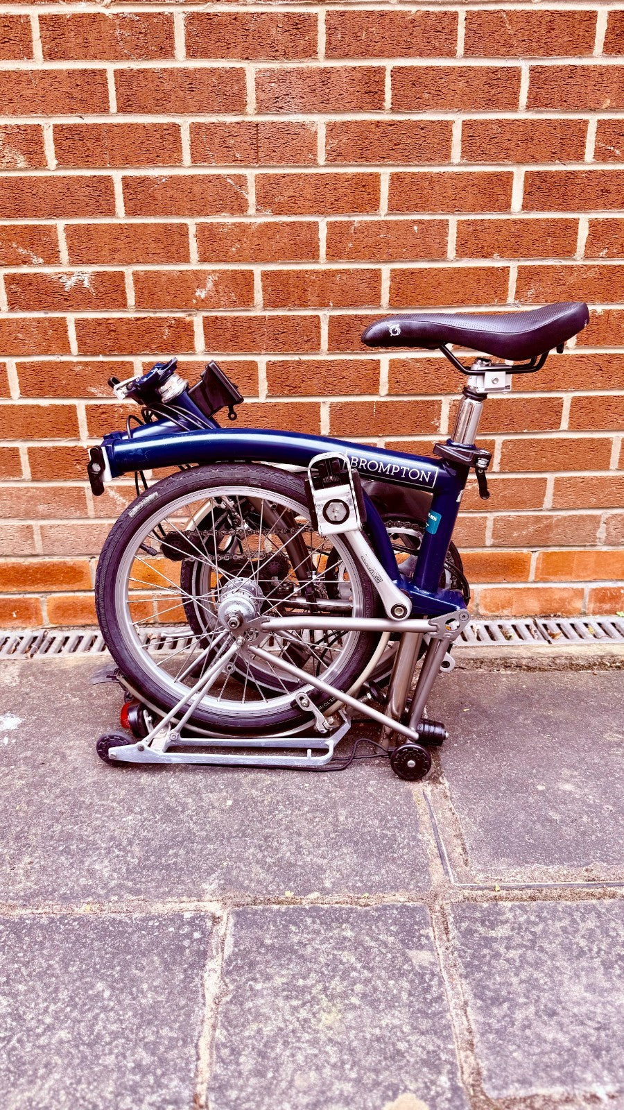 Brompton M6L-X Titanium C Line 6 Speed Very Good Used Condition FREE POSTAGE