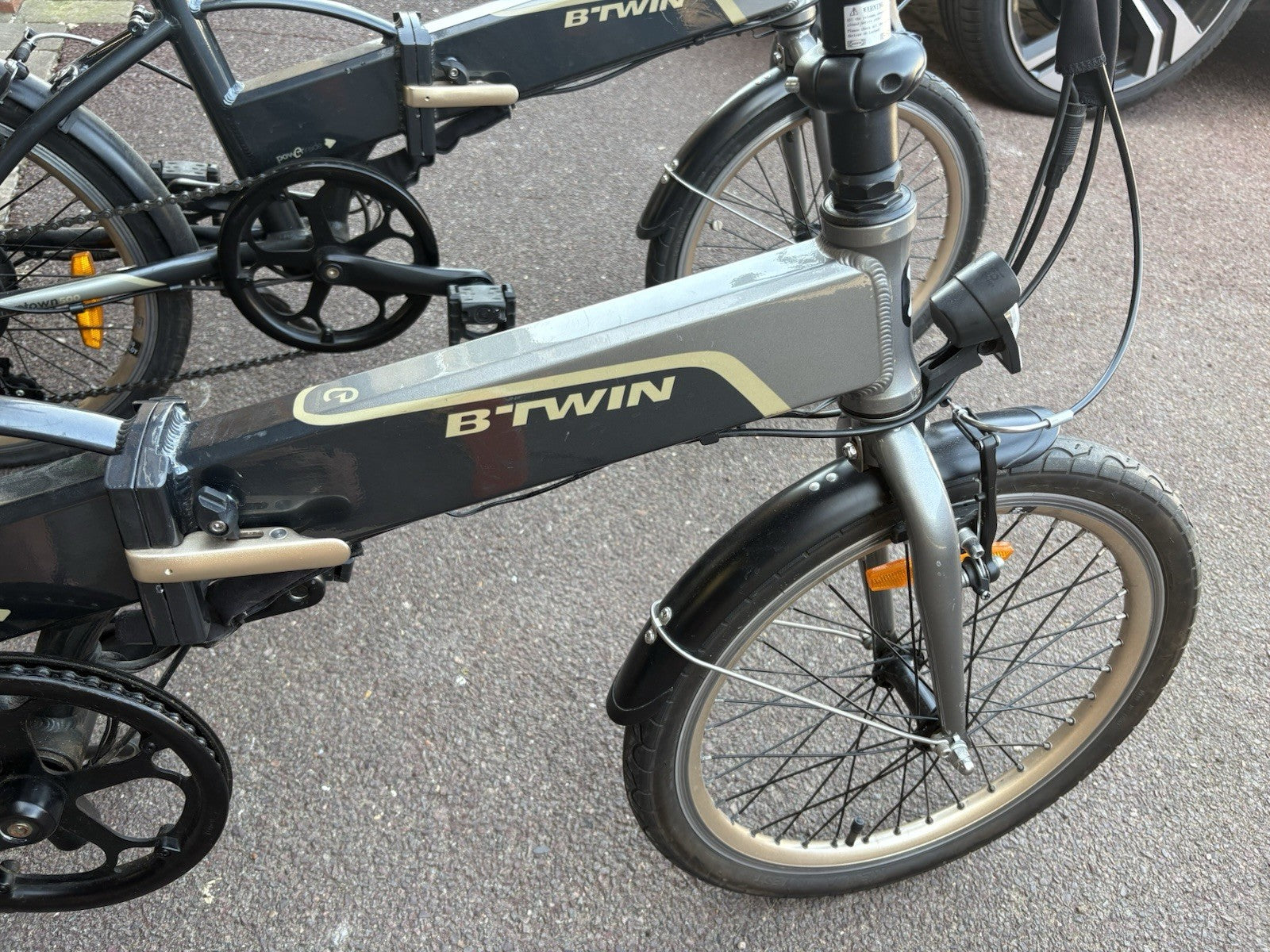 B-Twin E Folding Bikes (2 Available)