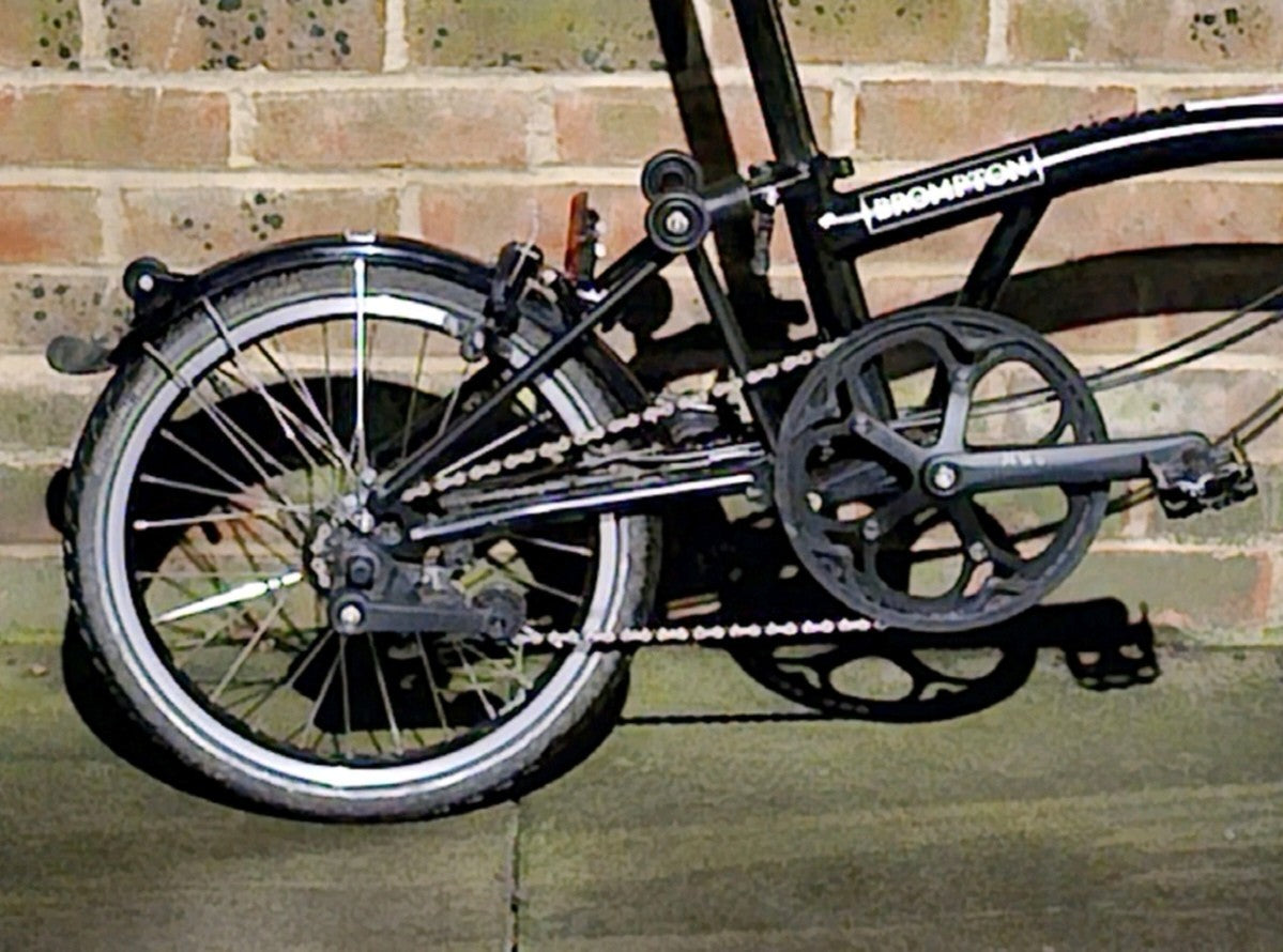 Brompton C Line Black Edition 2024 Folding Bike 2 Speed – Good Condition
