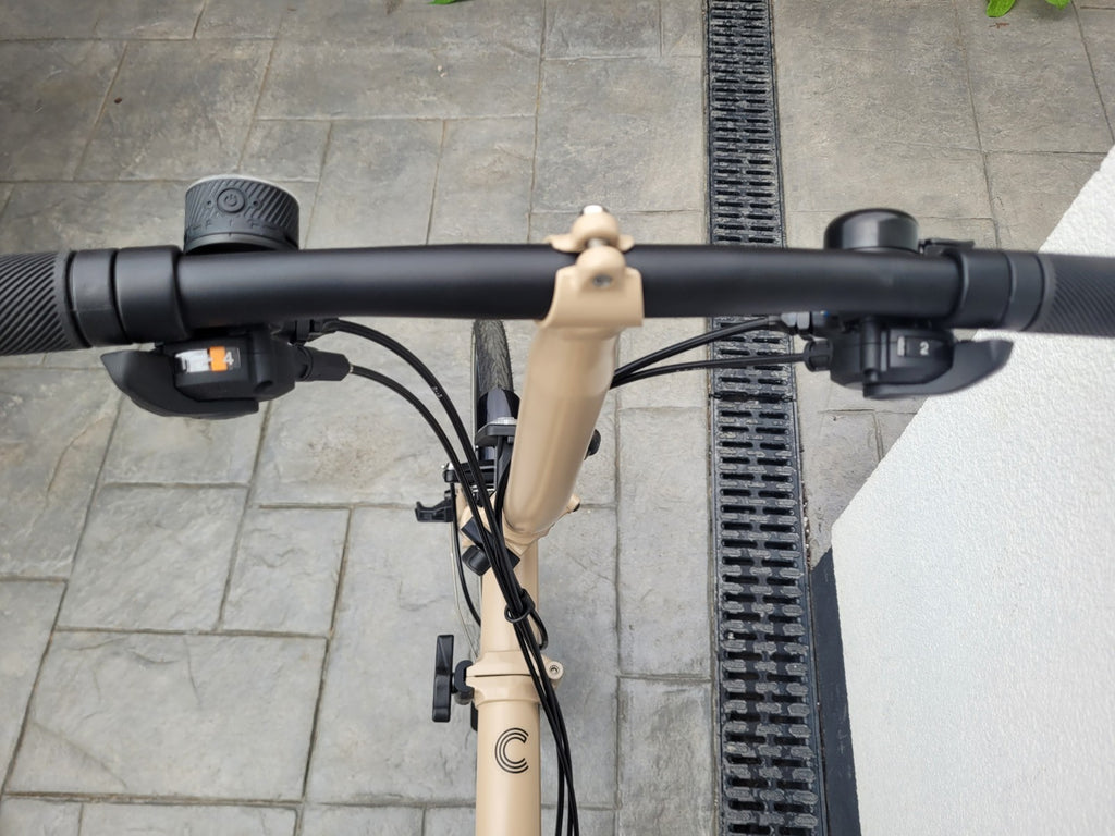 Brompton C LINE 12 SPEED  LATE BEIGE 2026 MODEL *BARELY USED*