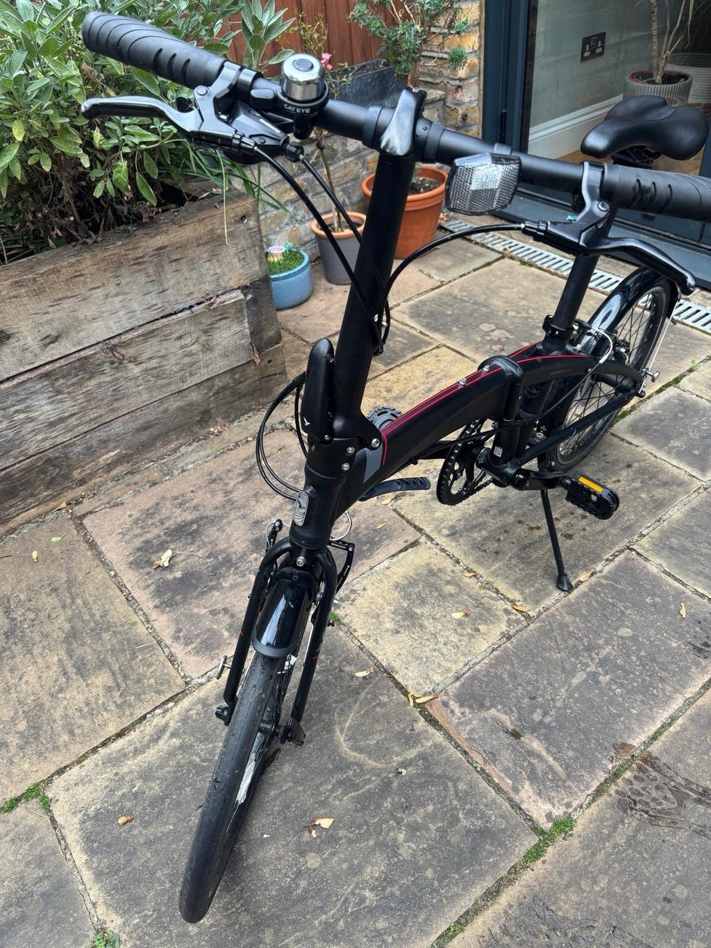 Tern Verge N8 Foldable Bike In Black