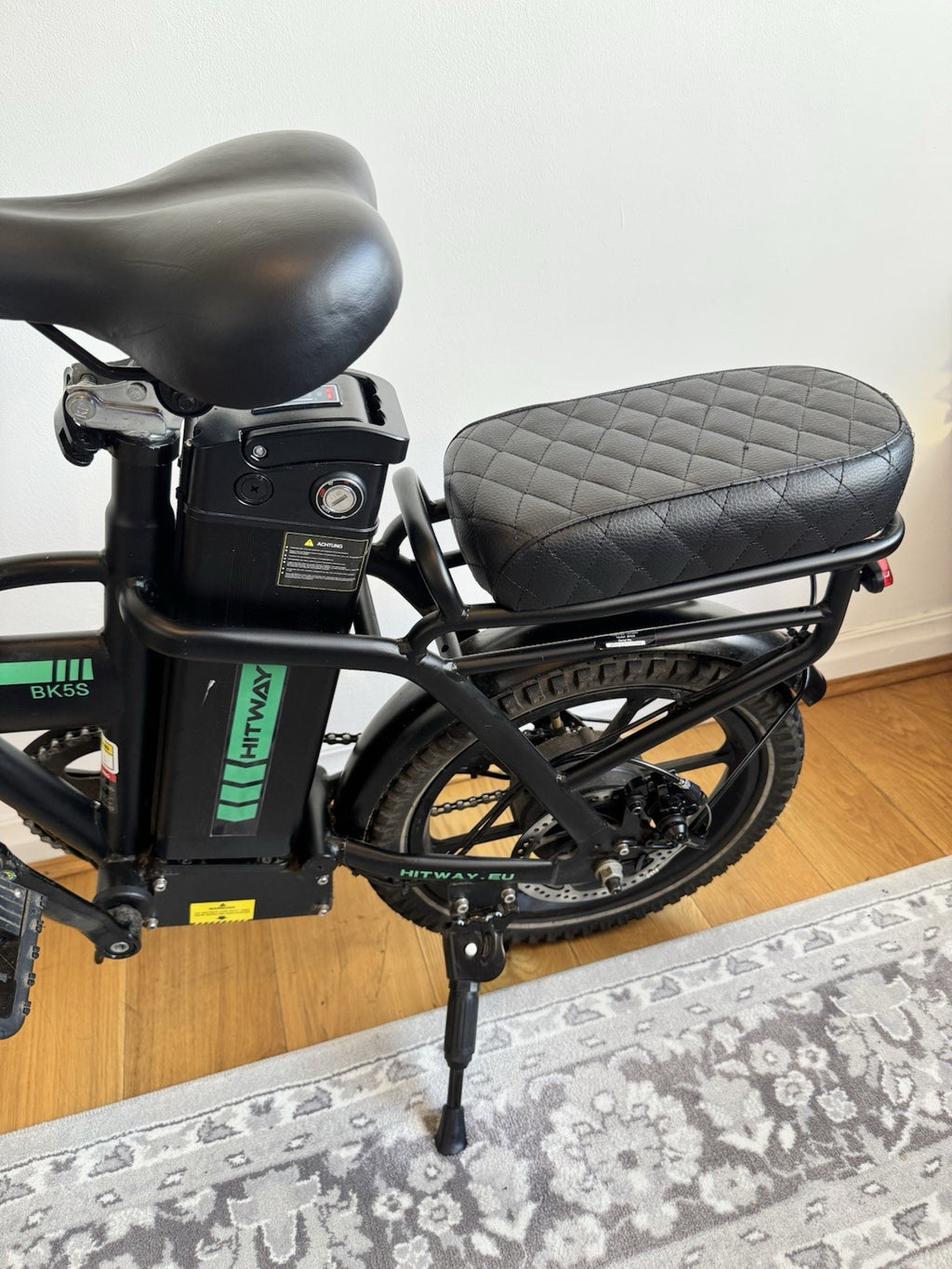 Hitway BK5S Folding Bike (2025), 250W Motor, 36V 10.4Ah
