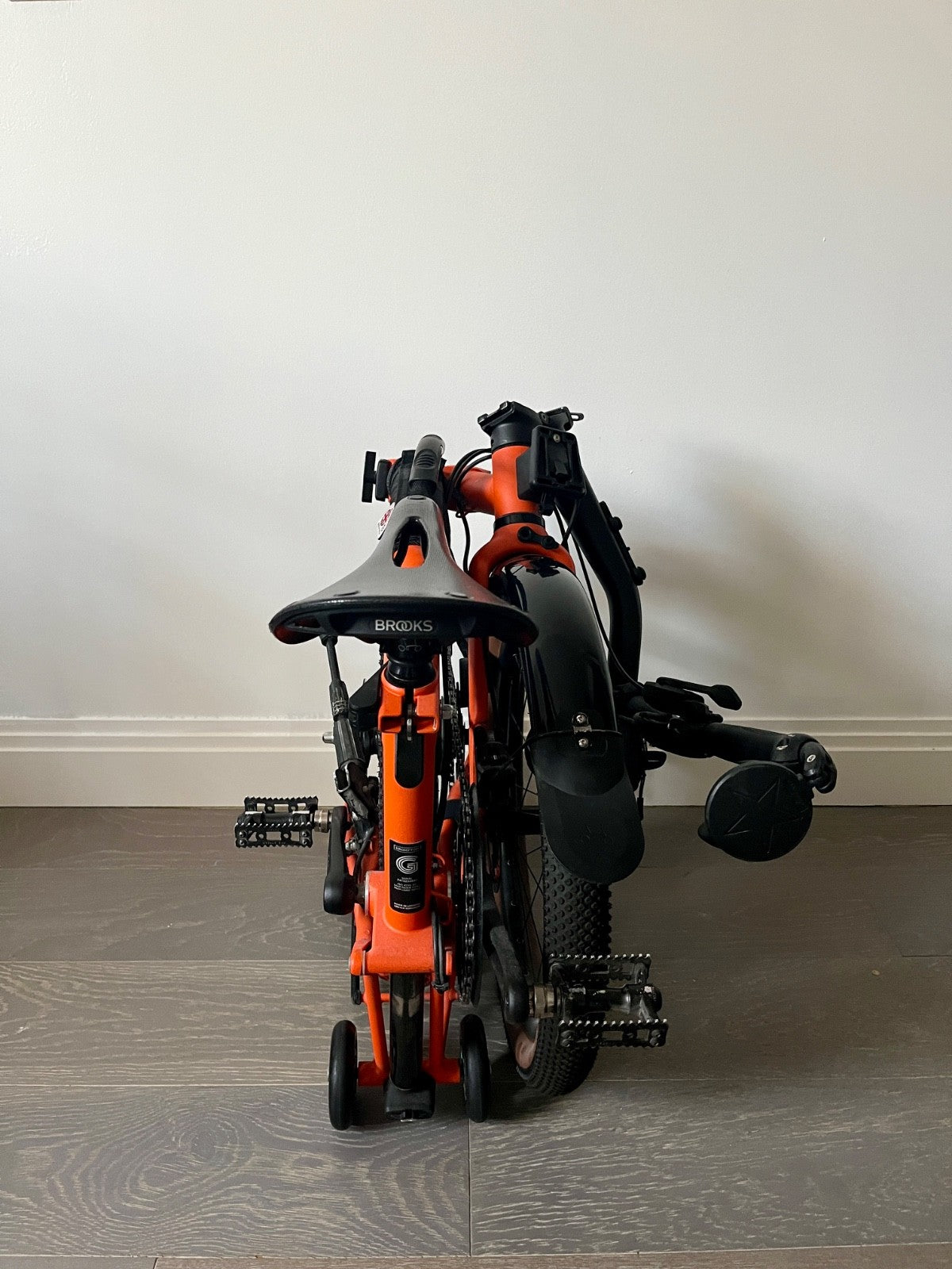Brompton G Line with Roller Frame Adventure Medium Orange 2025  + £1000 upgrades