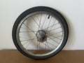 Brompton Folding Bike 6 Speed " Rear Wheel with Tyer- Silver