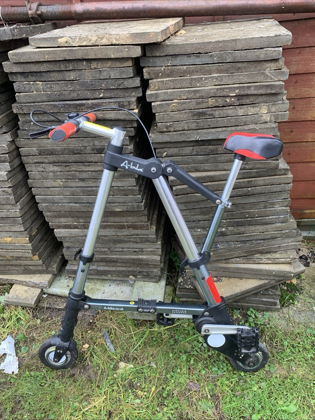 Rare Sinclair Research A-Bike folding bike- commuting travel collector