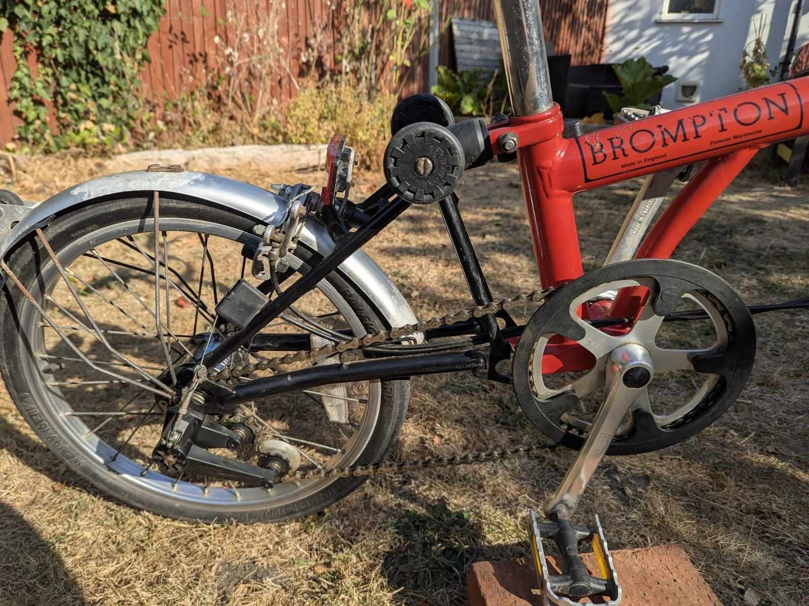 Vintage Brompton 5 Speed 1990's - Lightly used.