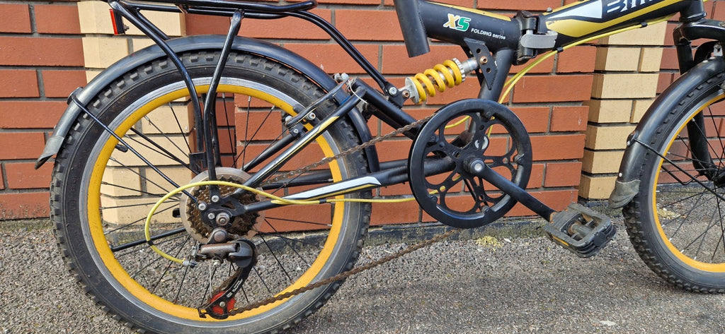 BMC XS Folding Series Black And Yellow | 7 Speed | Front And Rear Suspension New