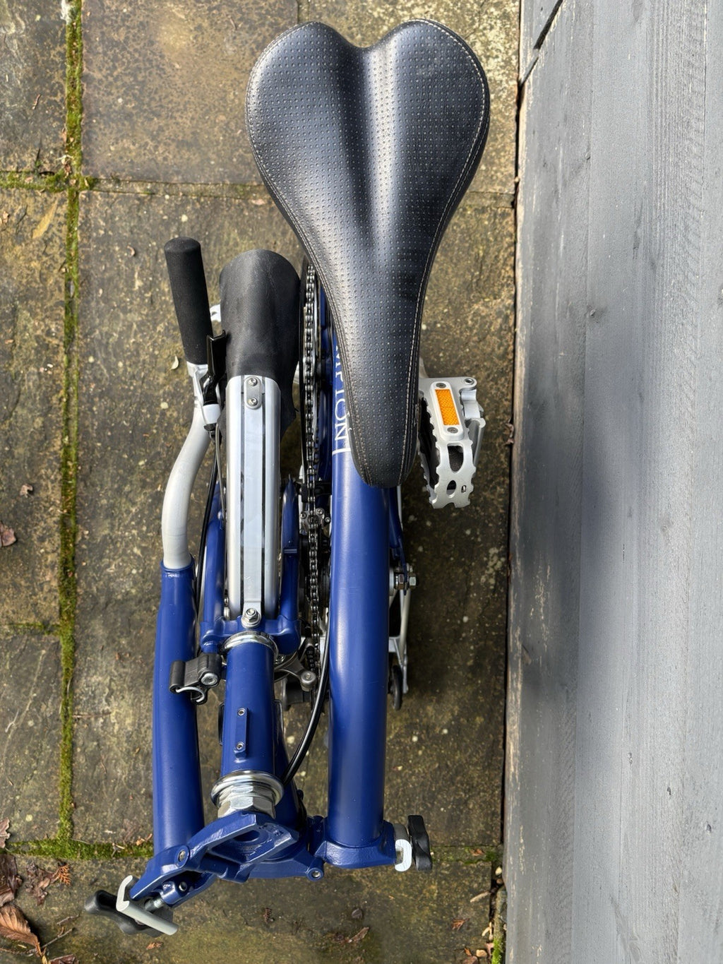 Brompton M6R in Cobalt Blue Folding bike C Line - Very Light Leisure Use Only