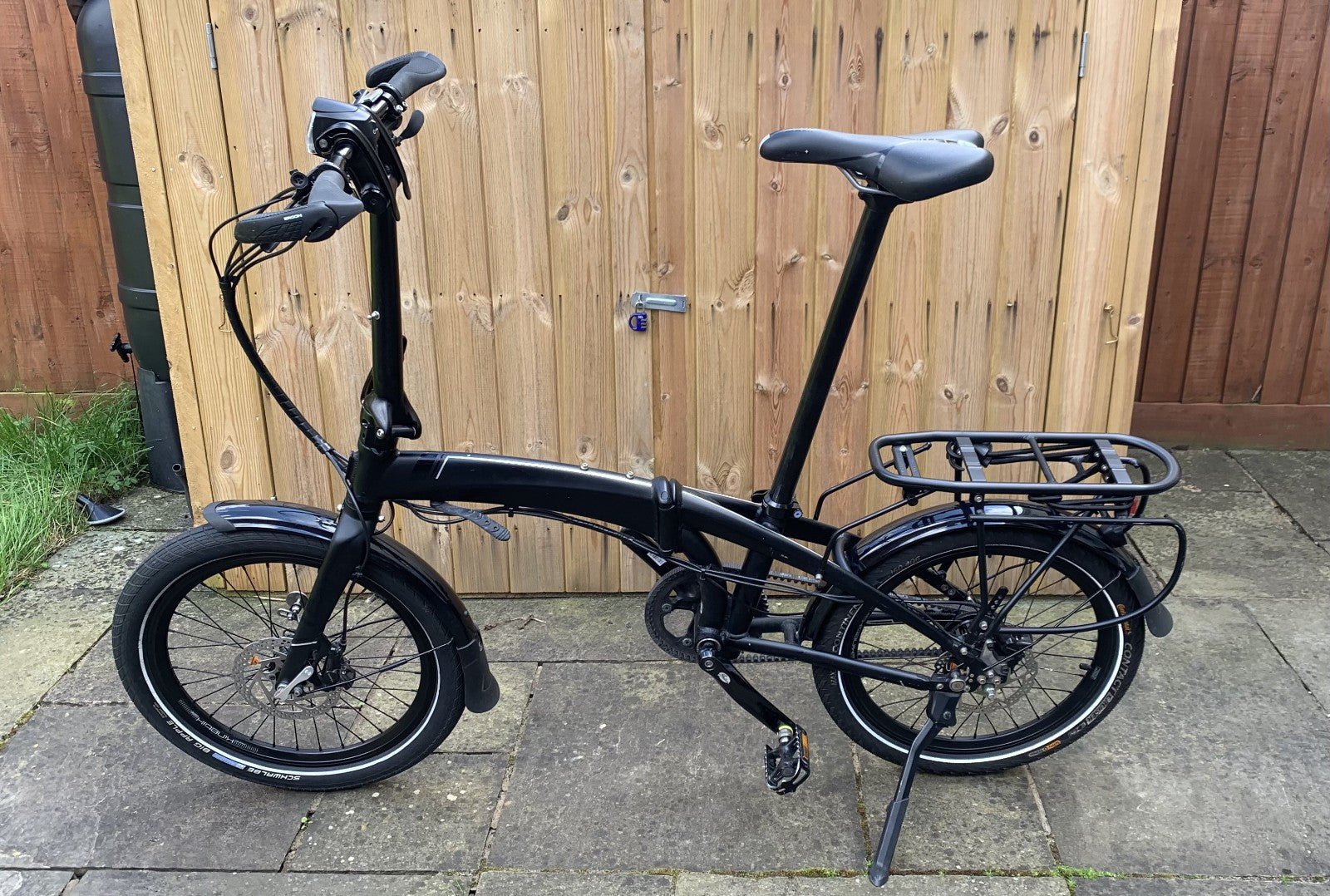 Tern Verge S8i Folding Bike 20" Matte Black