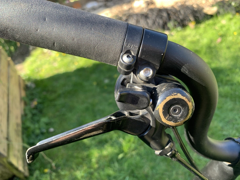 Brompton M6L, C-line, Folding 6 Speed, Bike Matt Black (2017), + Accessories