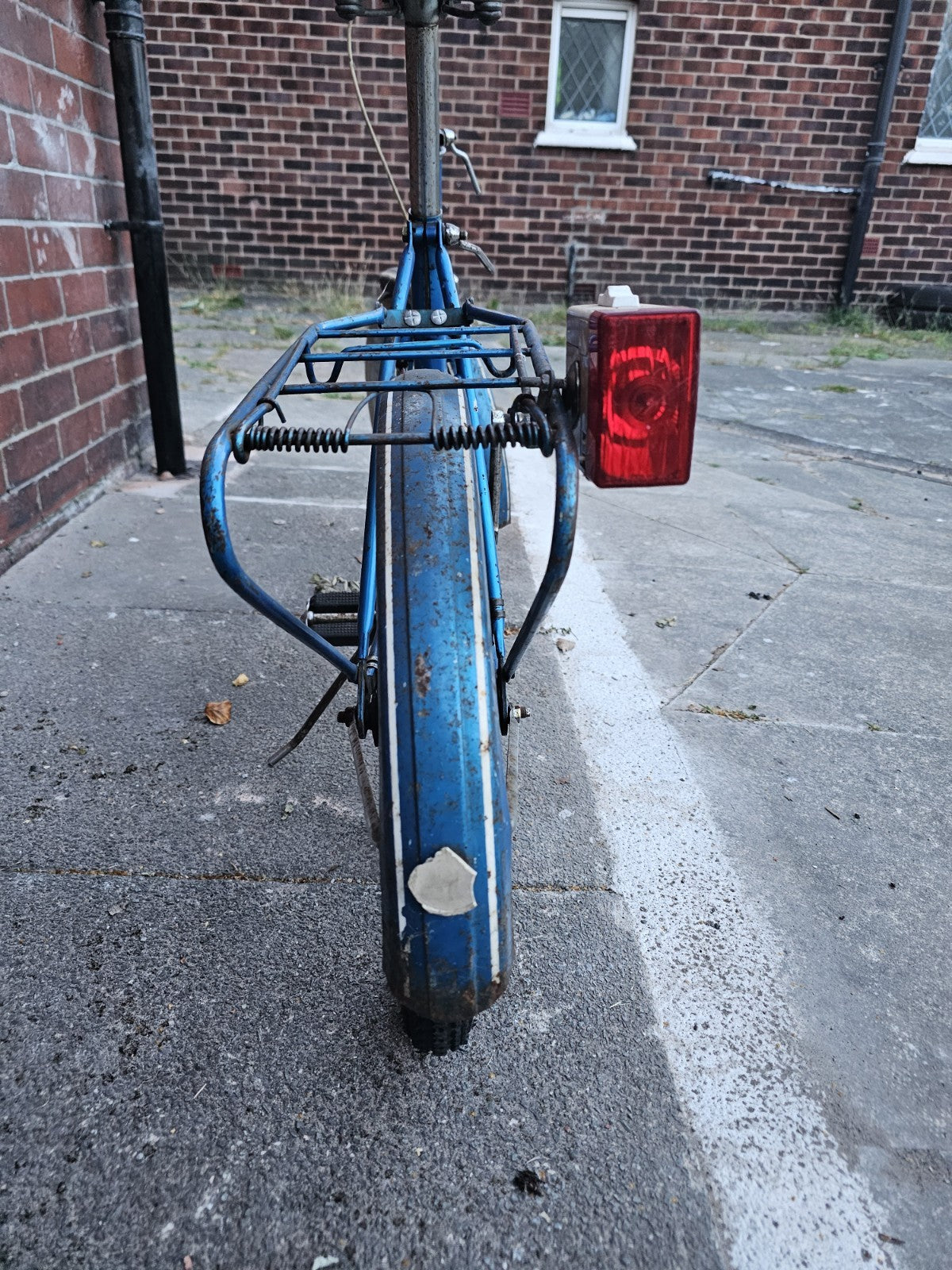 Raleigh Twenty Shopper Fold Up Bike Frame 20" Wheels Made In Poland