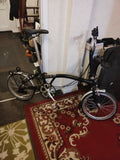 Brompton Folding Bike 6-Speed Black