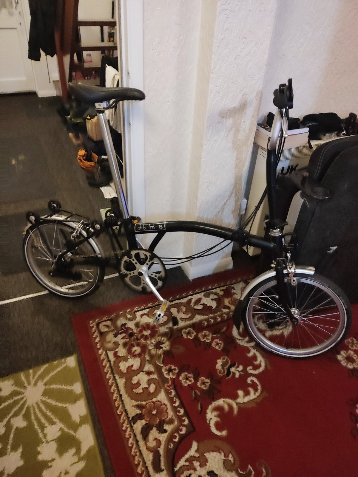 Brompton Folding Bike 6-Speed Black
