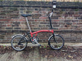 Brompton L5, 1997, Folding Bike, Excellent Condition, Red, Sturmey Archer