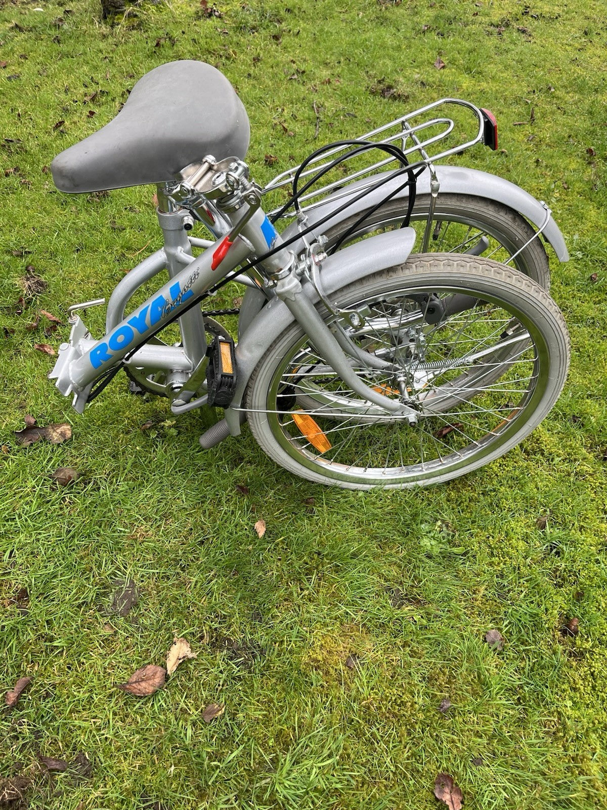 Royal Bugatti Vintage Folding Bike - with Custom Bags Excellent Condition